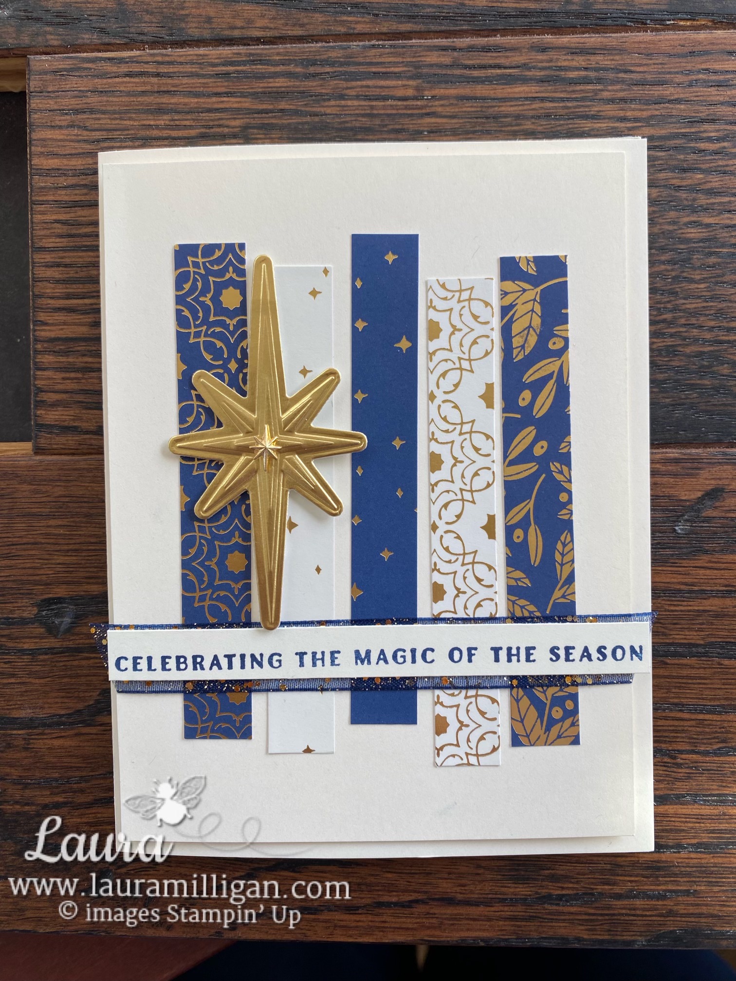 Video Tutorial! A Holiday Card with the Stars at Night Bundle ...